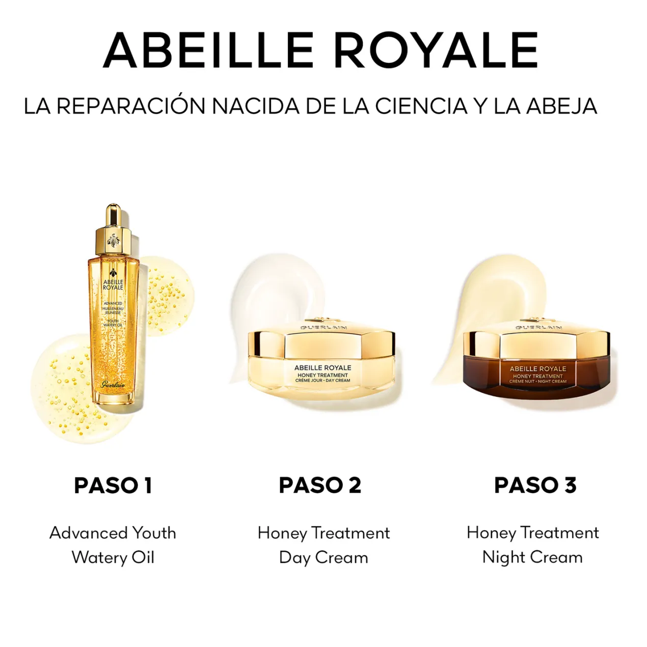 Abeille Royale Programa Antiedad Honey Treatment Crema de Día y Noche