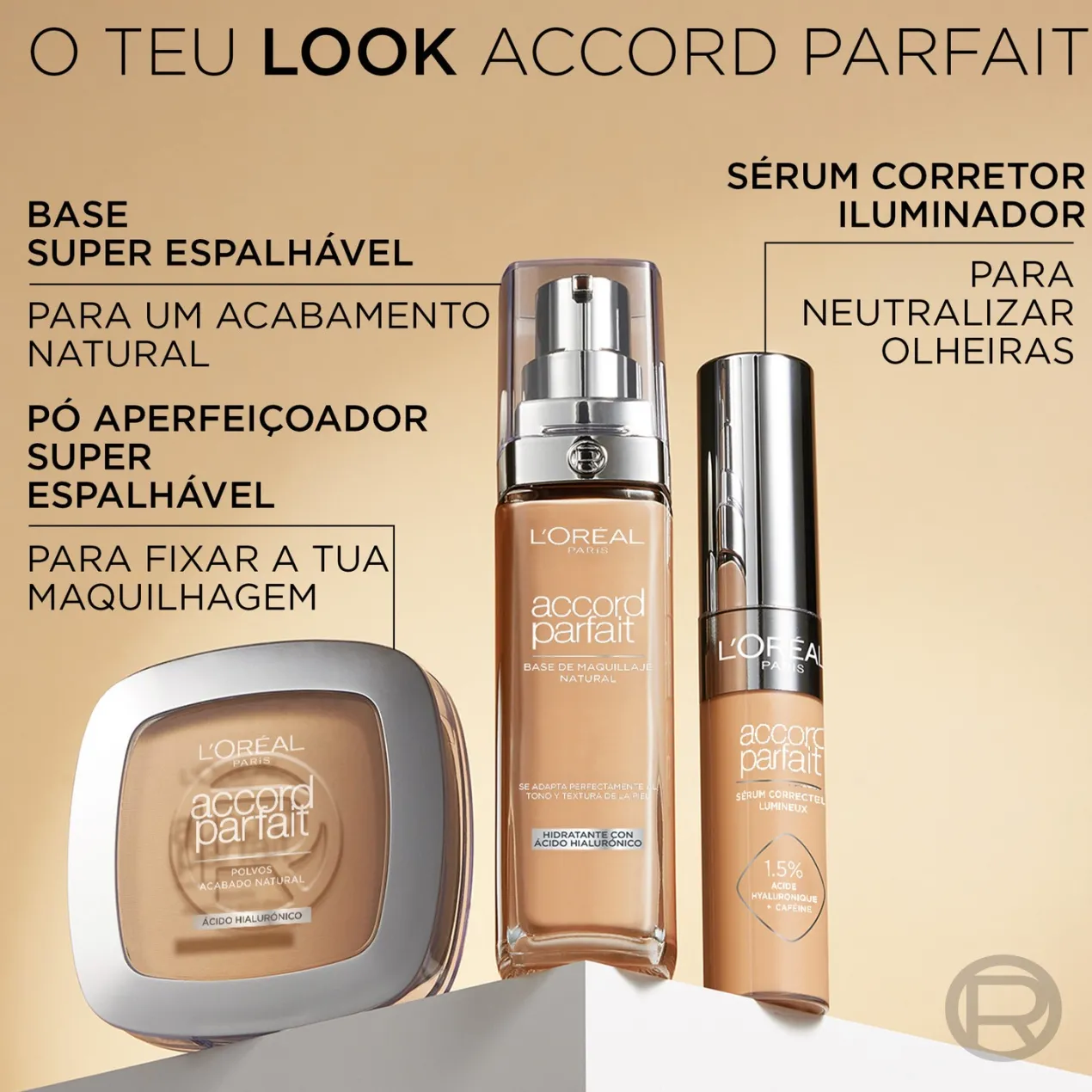 Accord Parfait Base de Maquillaje Acabado Natural