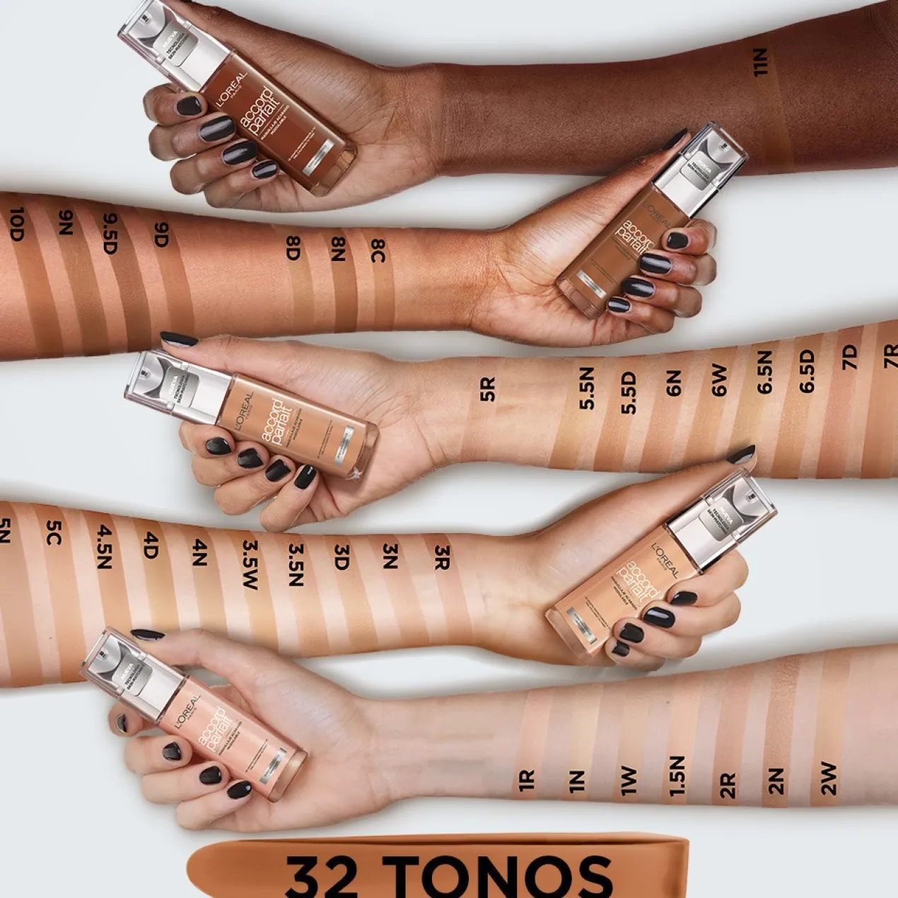 Accord Parfait Base de Maquillaje Acabado Natural