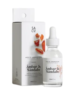 Aceite Aromático Hidrosoluble Ámbar & Sándalo