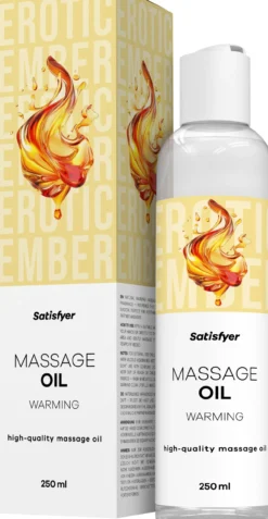 Aceite de Masaje Efecto Calor
