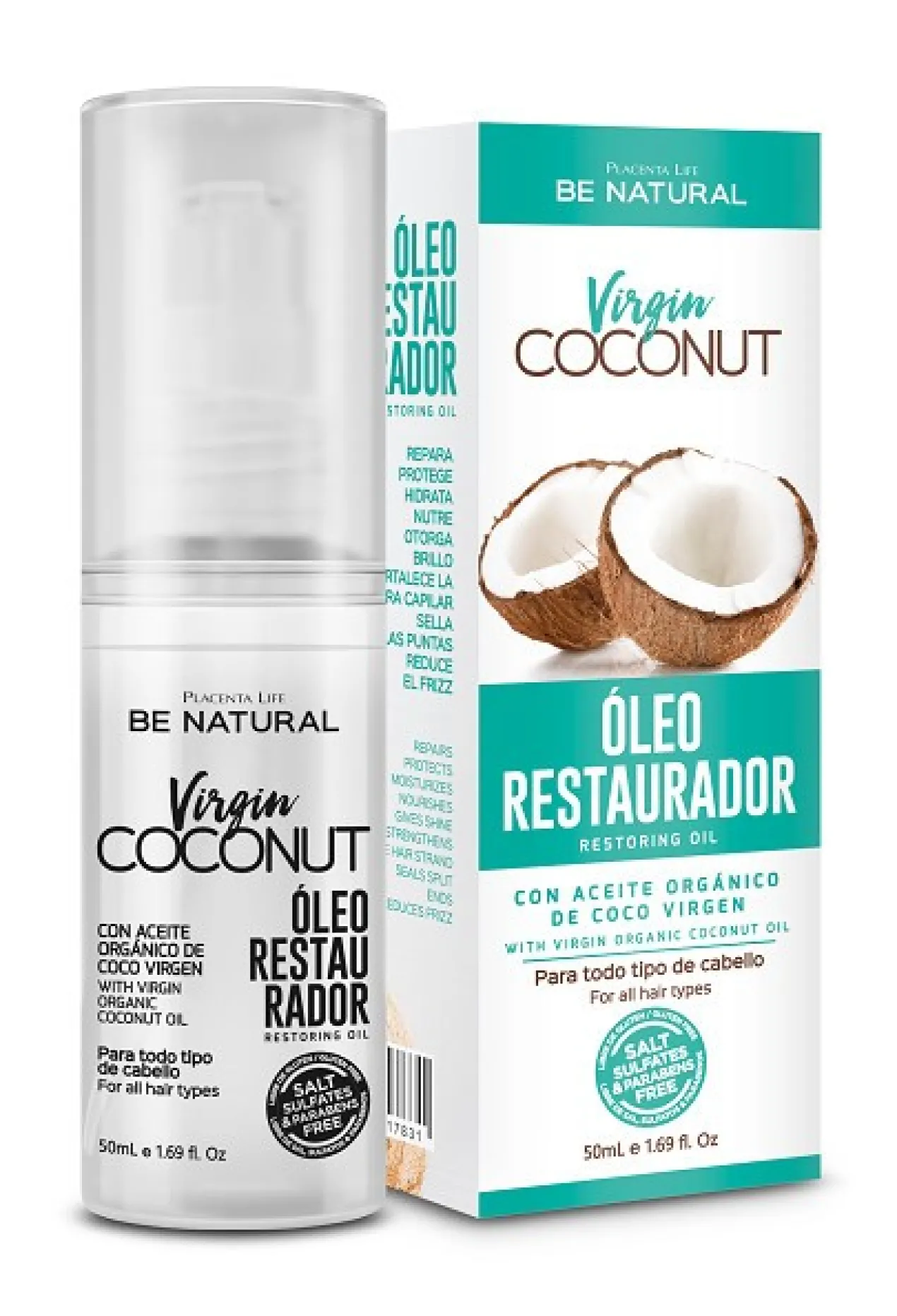 Aceite Restaurador Virgin Coconut