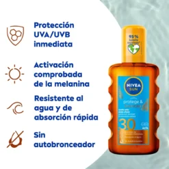 Aceite Solar Protege & Broncea