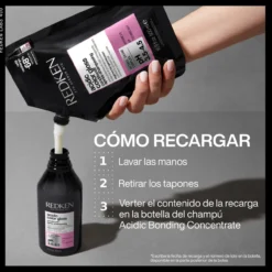 Acidic Color Gloss Champú Sin Sulfatos para Cabello Coloreado