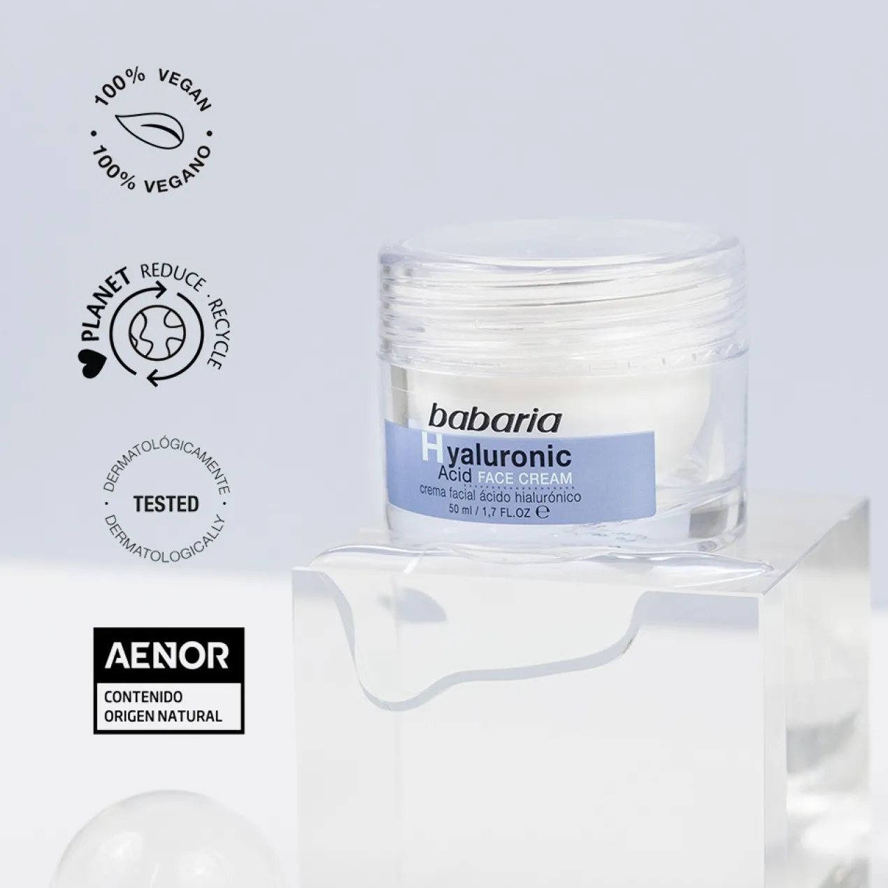 Acido Hialurónico Crema Facial Ultra Hidratante
