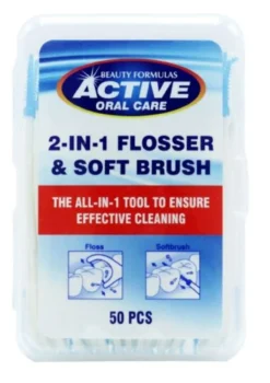 Active 2 In 1 Flosser & Soft Brush