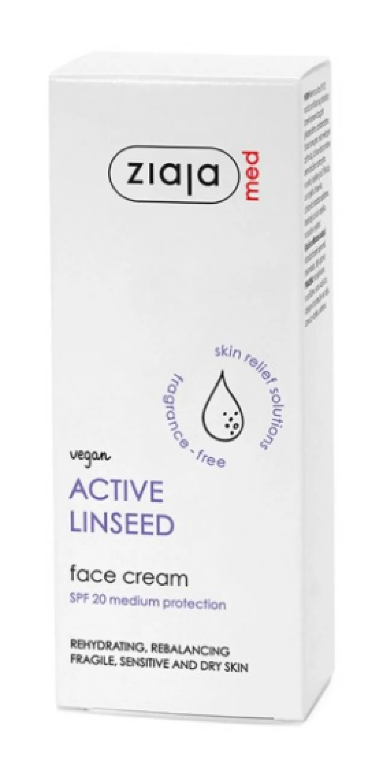 Active Linseed Face Cream Semillas De Lino Crema Facial SPF20+