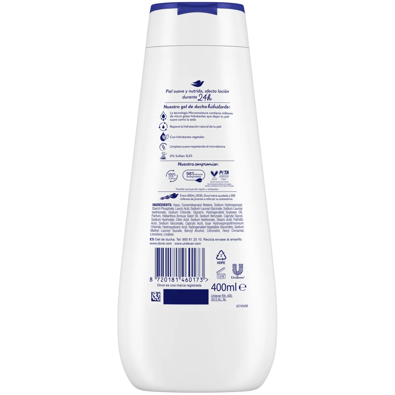 Advanced Care Gel de Ducha Hidratación Profunda