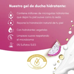 Advanced Care Gel de Ducha Nutritivo Fruta del Dragón y Coco