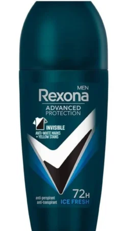 Advanced Protection Invisible Ice Desodorante Roll-On Men