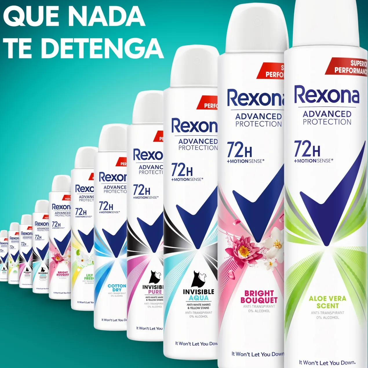 Advanced Protection Pack Desodorante Aerosol Aloe Vera para Mujer