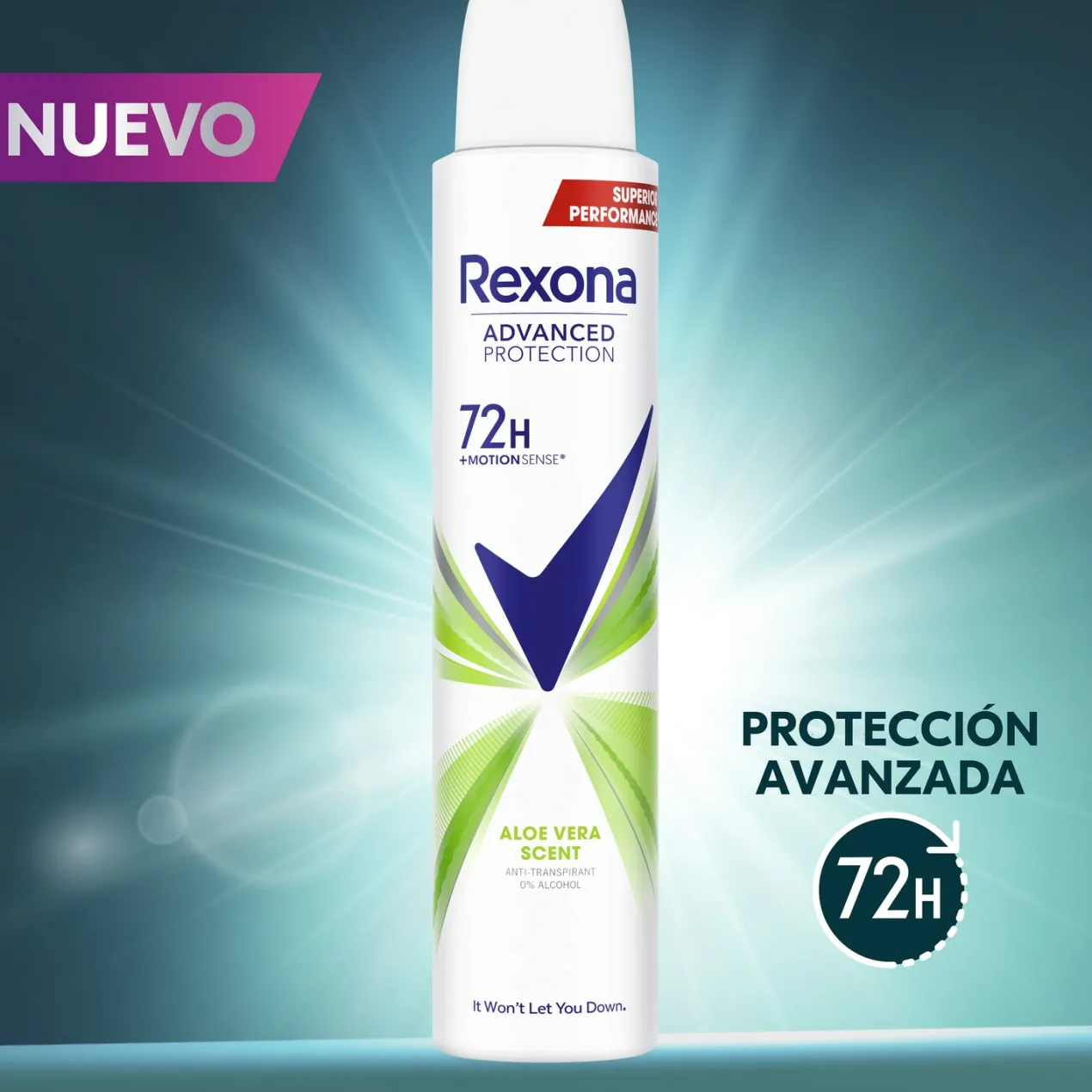 Advanced Protection Pack Desodorante Aerosol Aloe Vera para Mujer