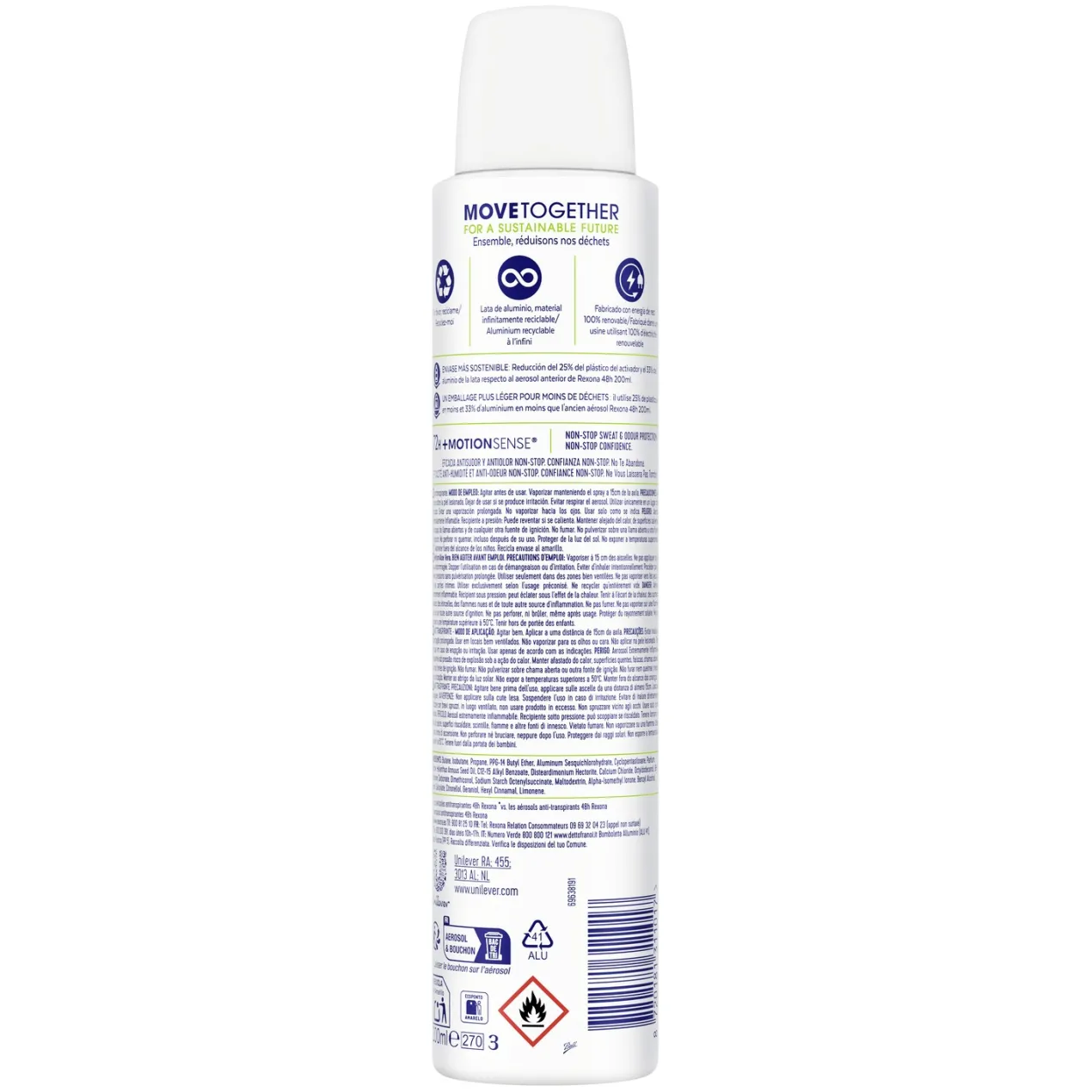 Advanced Protection Pack Desodorante Aerosol Aloe Vera para Mujer