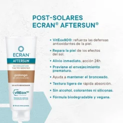 Aftersun Gel Crema Post Solar Prolonga El Bronceado