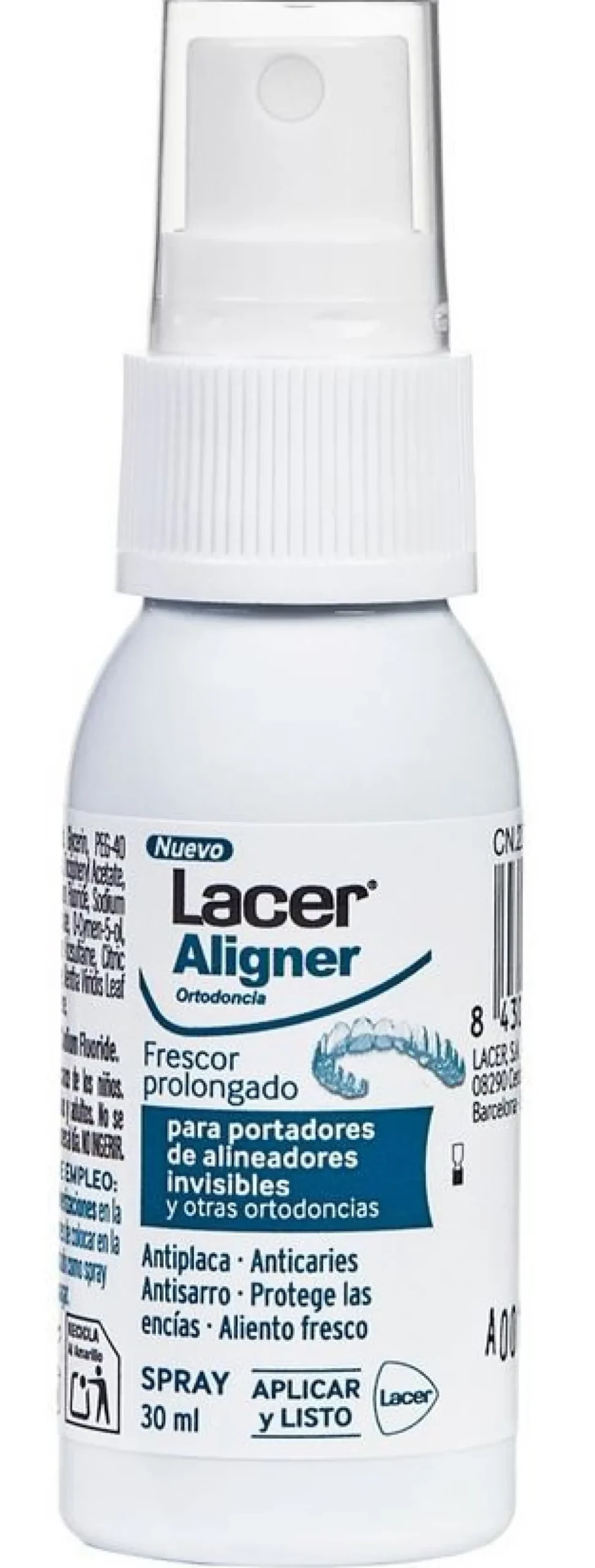 Aligner Spray Bucal para ortodoncias invisibles