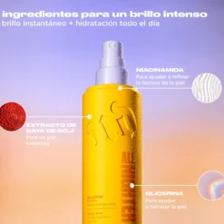 All Nighter Setting Spray Glow Fijador de Maquillaje