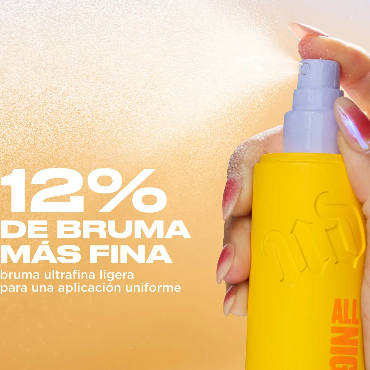All Nighter Setting Spray Glow Fijador de Maquillaje