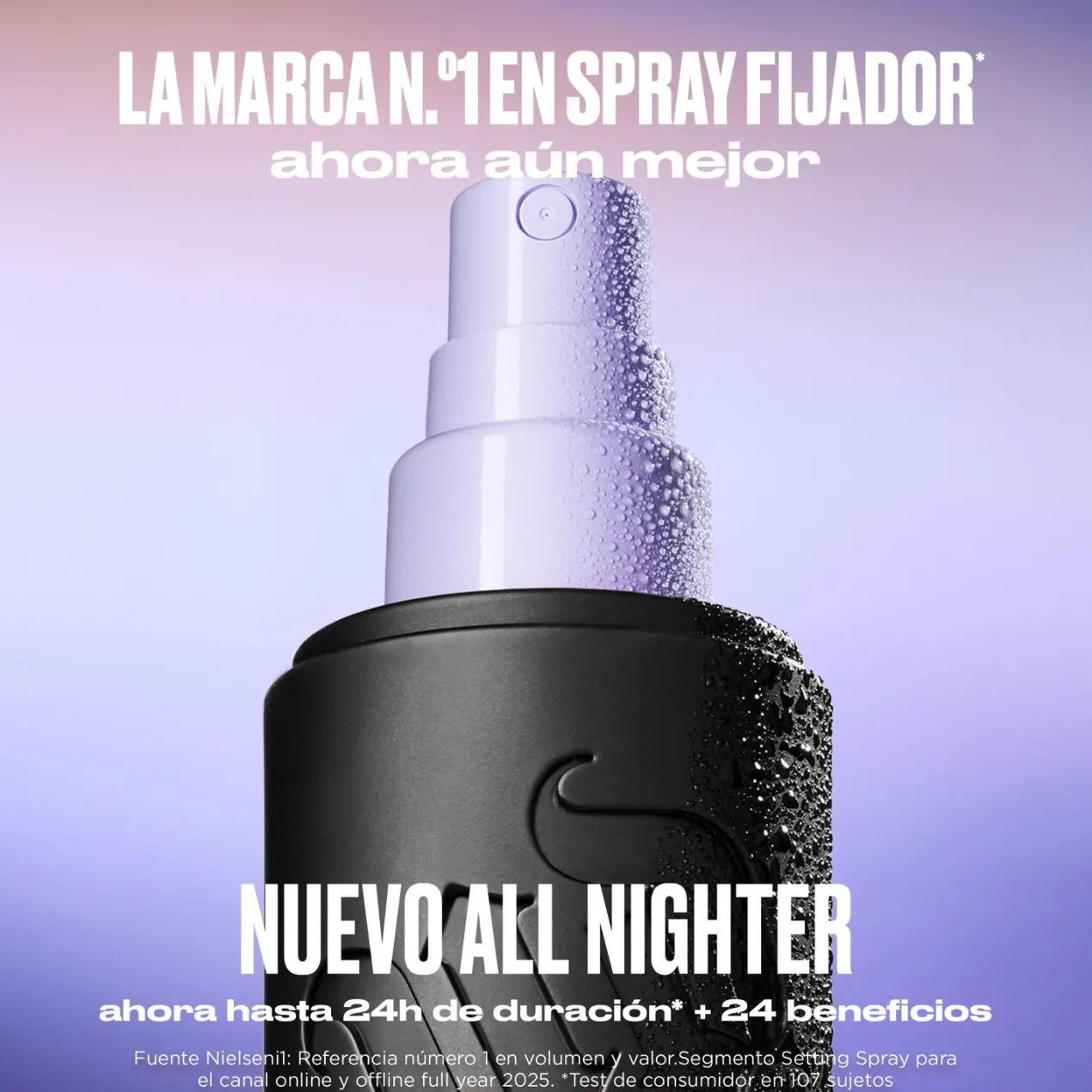 All Nighter Setting Spray Natural Fijador de Maquillaje