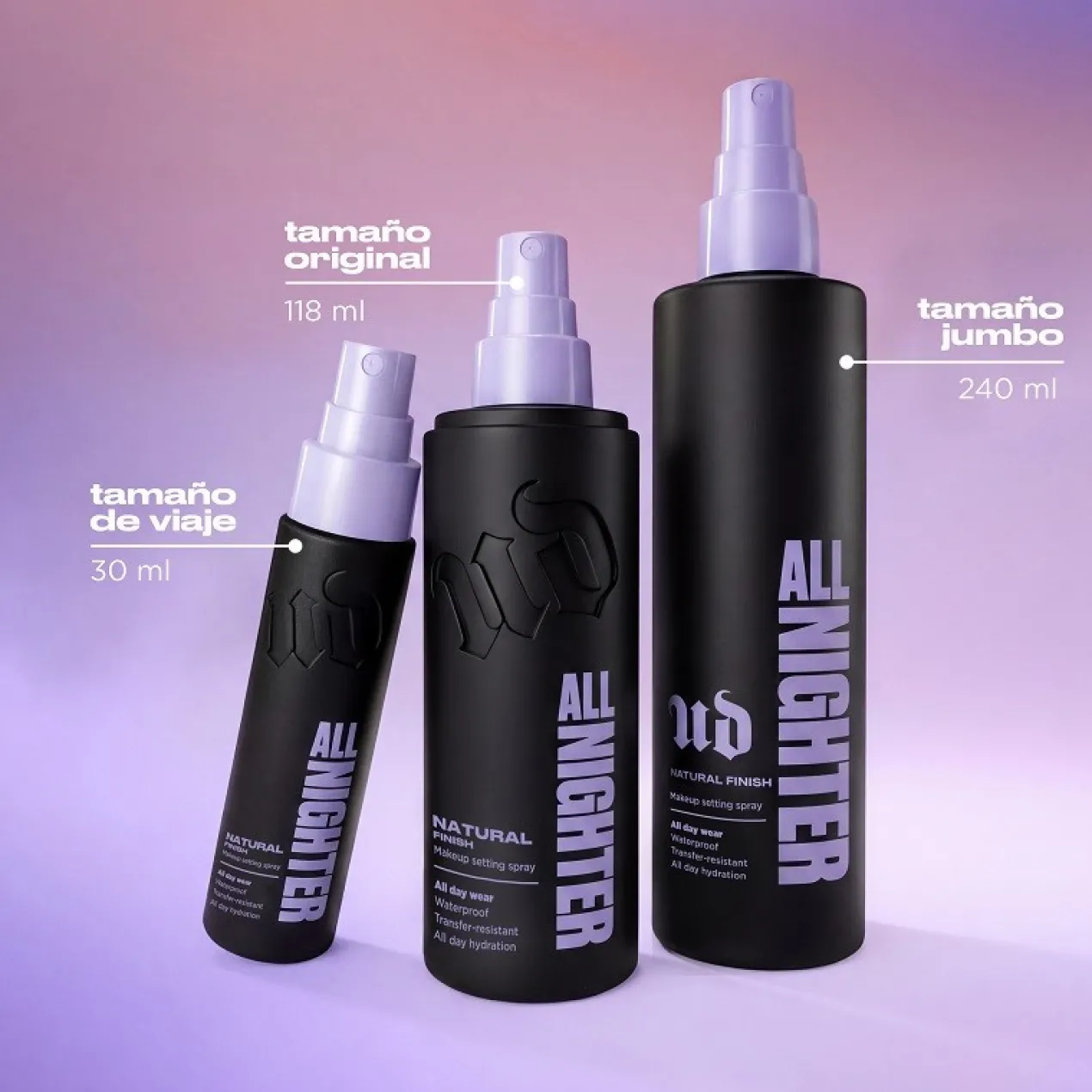 All Nighter Setting Spray Natural Fijador de Maquillaje