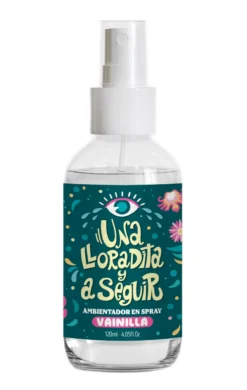 Ambientador en Spray Vainilla "Una lloradita y a seguir"