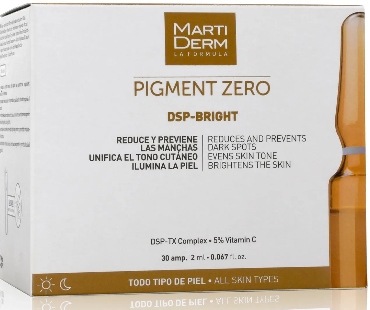 Ampollas Pigment Zero DSP-Bright
