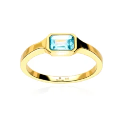 Anillo Apis Plata de Ley / Recubrimiento oro 18K