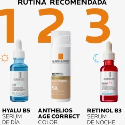 Anthelios Age-Correct Gel Crema Fotoprotección con Color