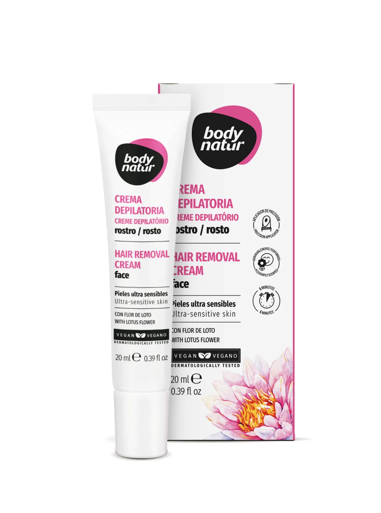 Aplicador Crema Depilatoria Rostro Sensible