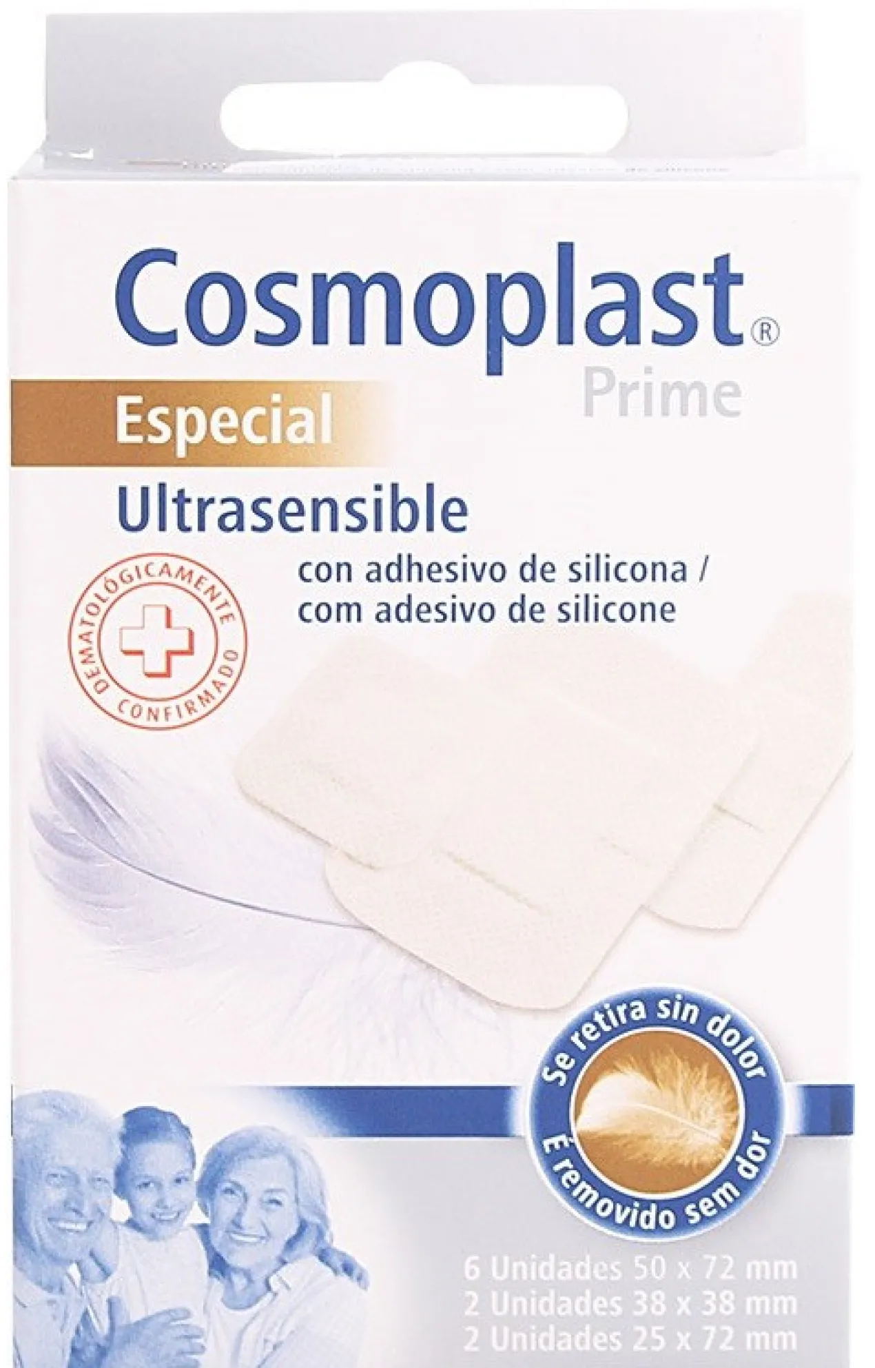 Apósitos Ultra Sensitive para Pieles Sensibles