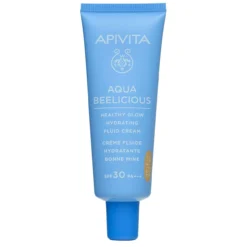 Aqua Beelicious Healthy Glow Crema Fluida Iluminadora Hidratante SPF30 con Color
