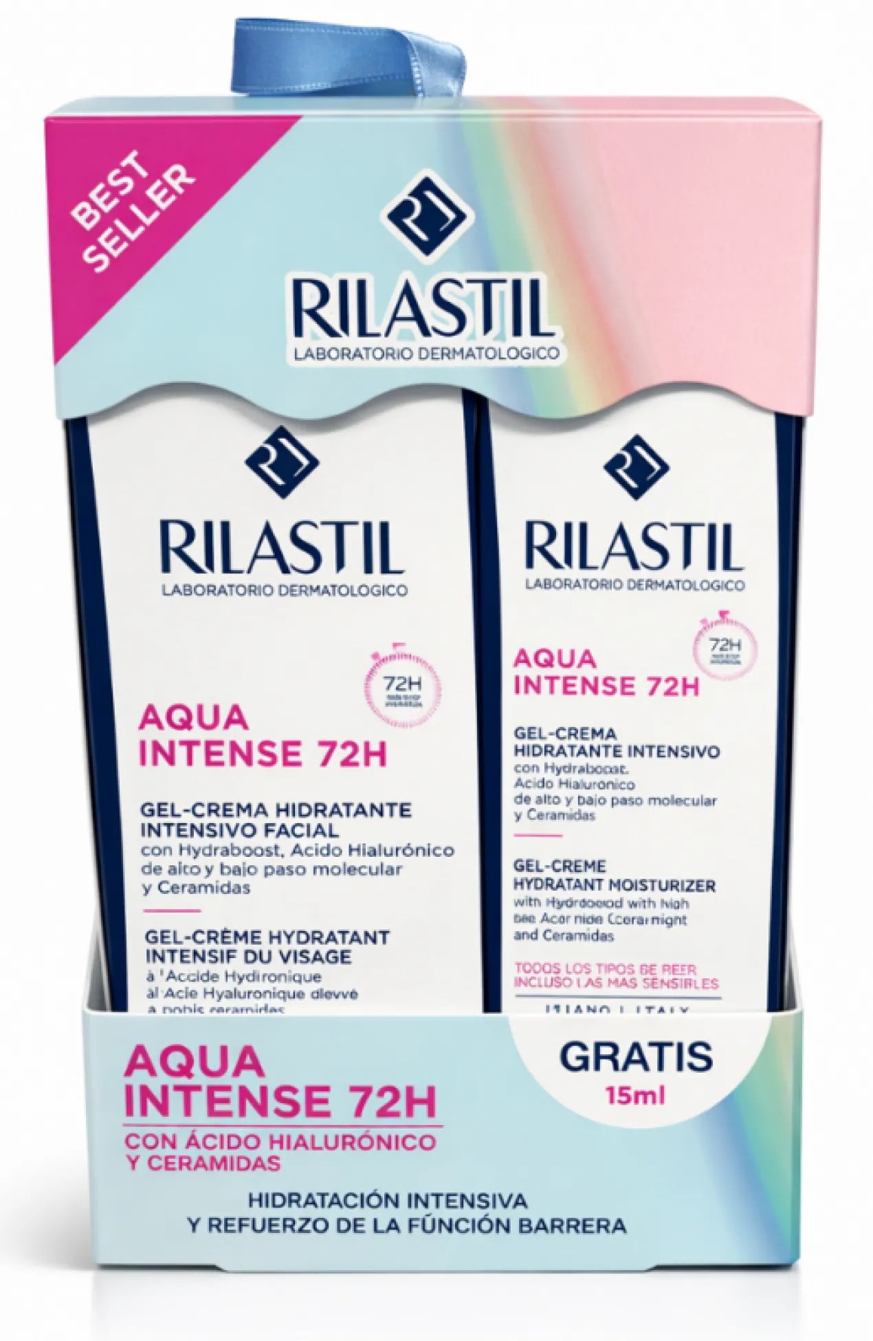 Aqua Intense 72H Gel-Crema Hidratante Intenso