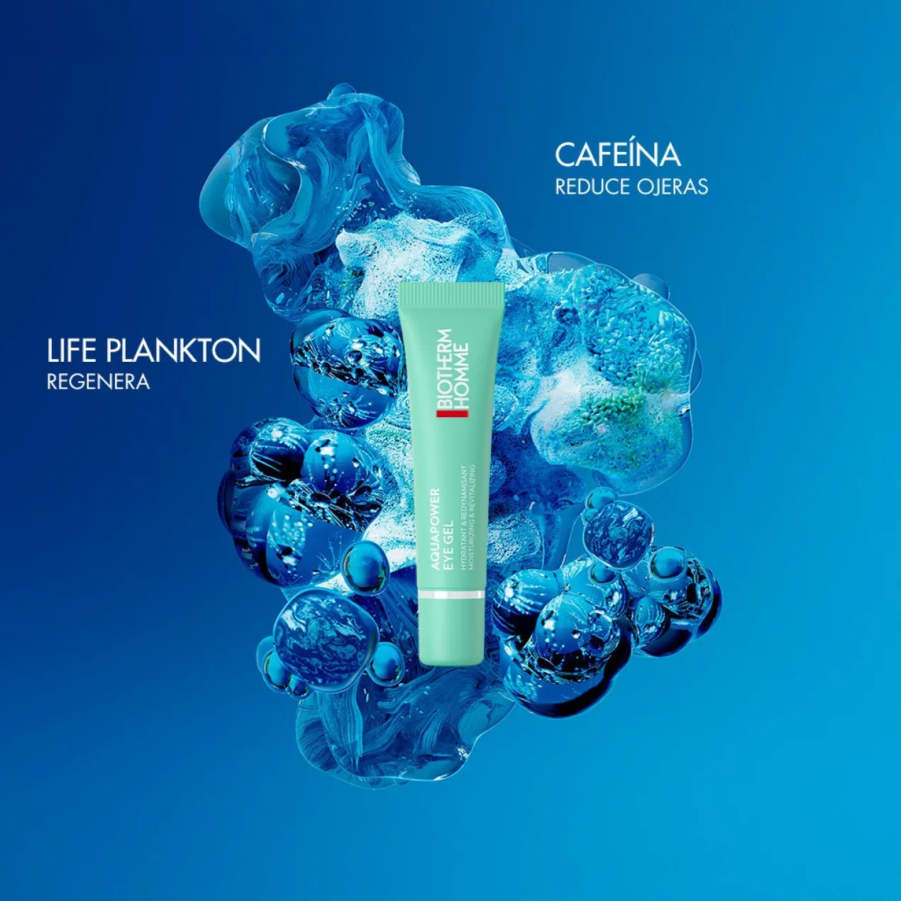 Aquapower Eye Gel Contorno de Ojos Hombre