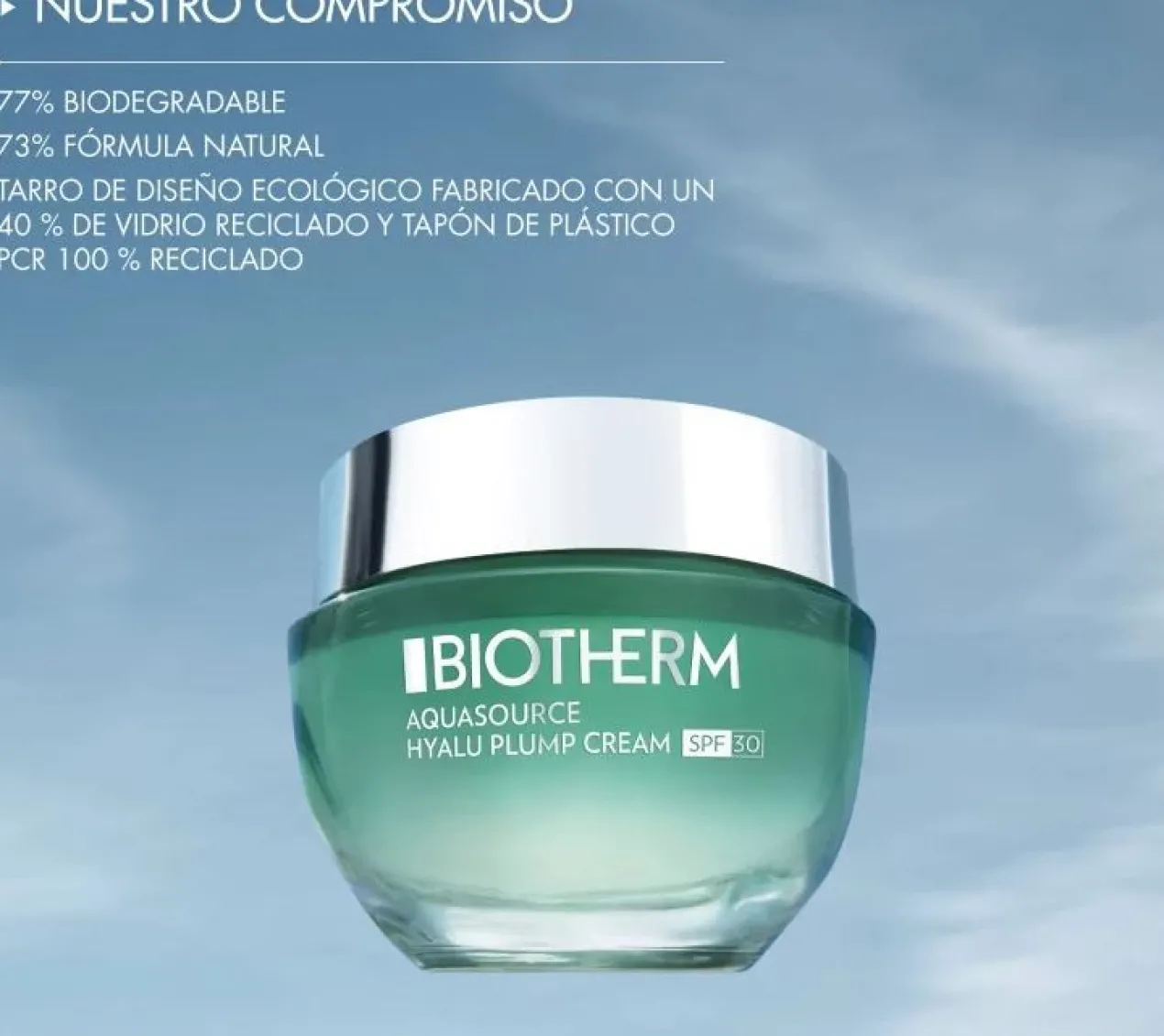 Aquasource Hyalu Plump Cream SPF30
