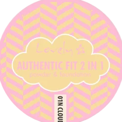 Authentic Fit 2 en 1 Base de Maquillaje en Polvo