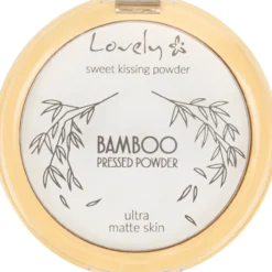 Bamboo Pressed Powder Polvos Matificantes