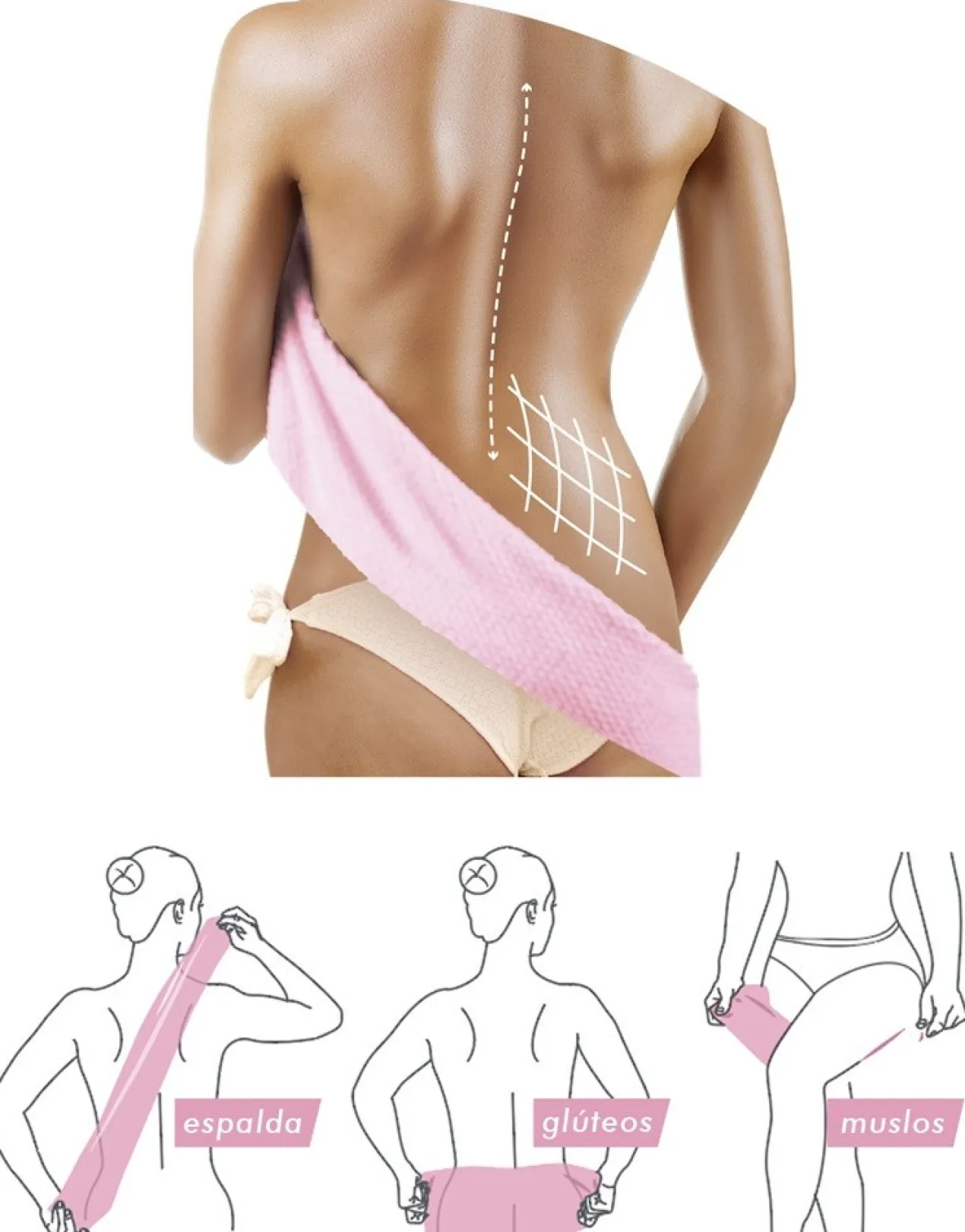Banda Exfoliante Corporal