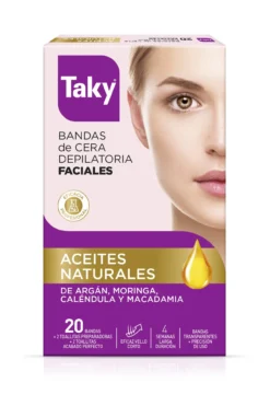 Bandas de Cera Depilatorias Faciales