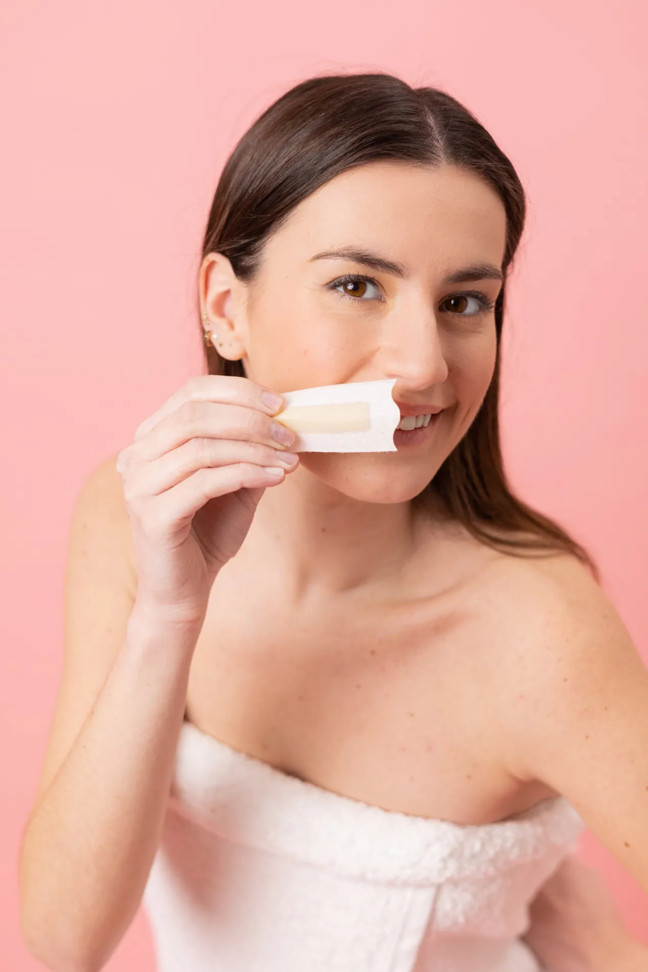 Bandas Depilatorias para el Rostro de Pieles Sensibles