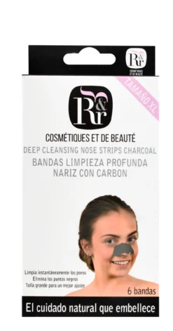 Bandas Limpieza de Nariz con Carbón
