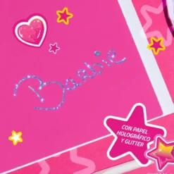 Barbie™ / Princess Magic Pink Scratch Book Cuaderno