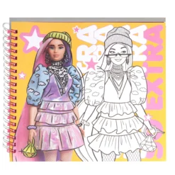 Barbie™ / Princess Notebook Stickers Paper Doll Cuaderno