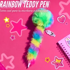 Barbie™ / Princess Rainbow Teddy Pin Bolígrafo