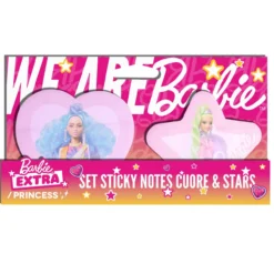 Barbie™ / Princess Set Sticky Notes Cuore & Stars Notas Adhesivas