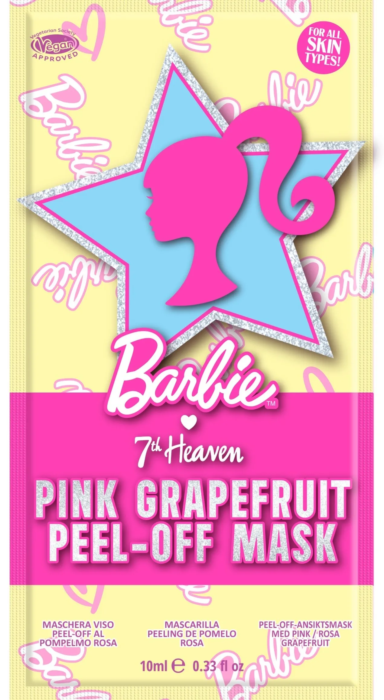 Barbie Mascarilla Peel-Off de Pomelo Rosa