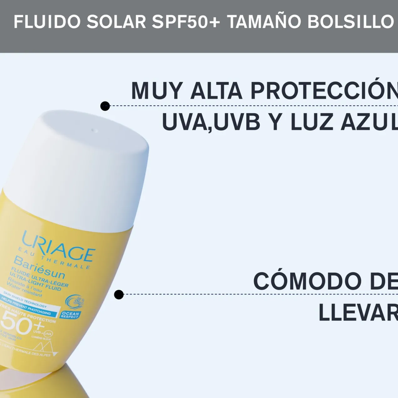 Bariésun Fluido Ultra-Ligero SPF50+