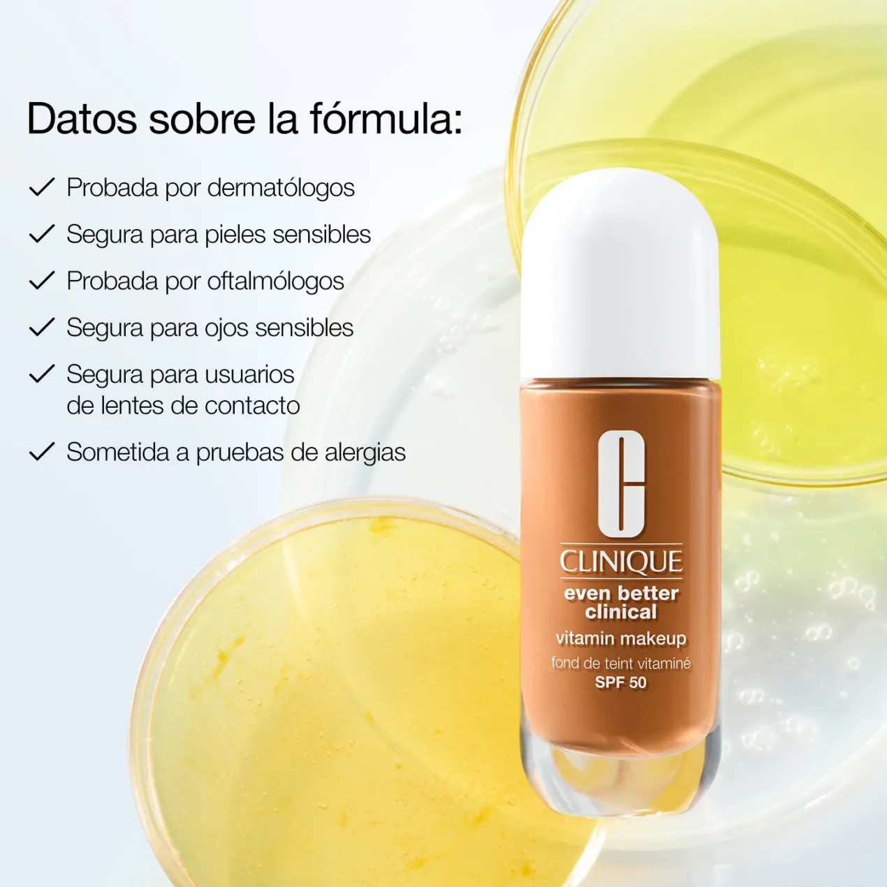 Base de Maquillaje Even Better Clinical Vitamin Makeup SPF50
