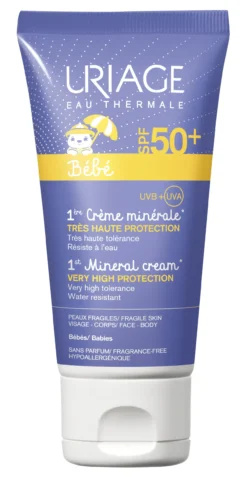 Bébe 1ª Crema Mineral SPF50+