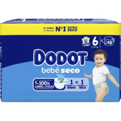 Bebé Seco Talla 6 Pañales 13-18kg