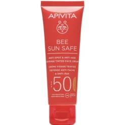 Bee Sun Safe Crema Antiedad & Antimanchas SPF50 con Color