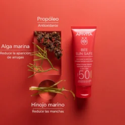 Bee Sun Safe Crema Antiedad & Antimanchas SPF50 con Color